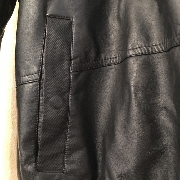 *SOLD* Carbon Black Bomber Jacket - Picture 5 of 7